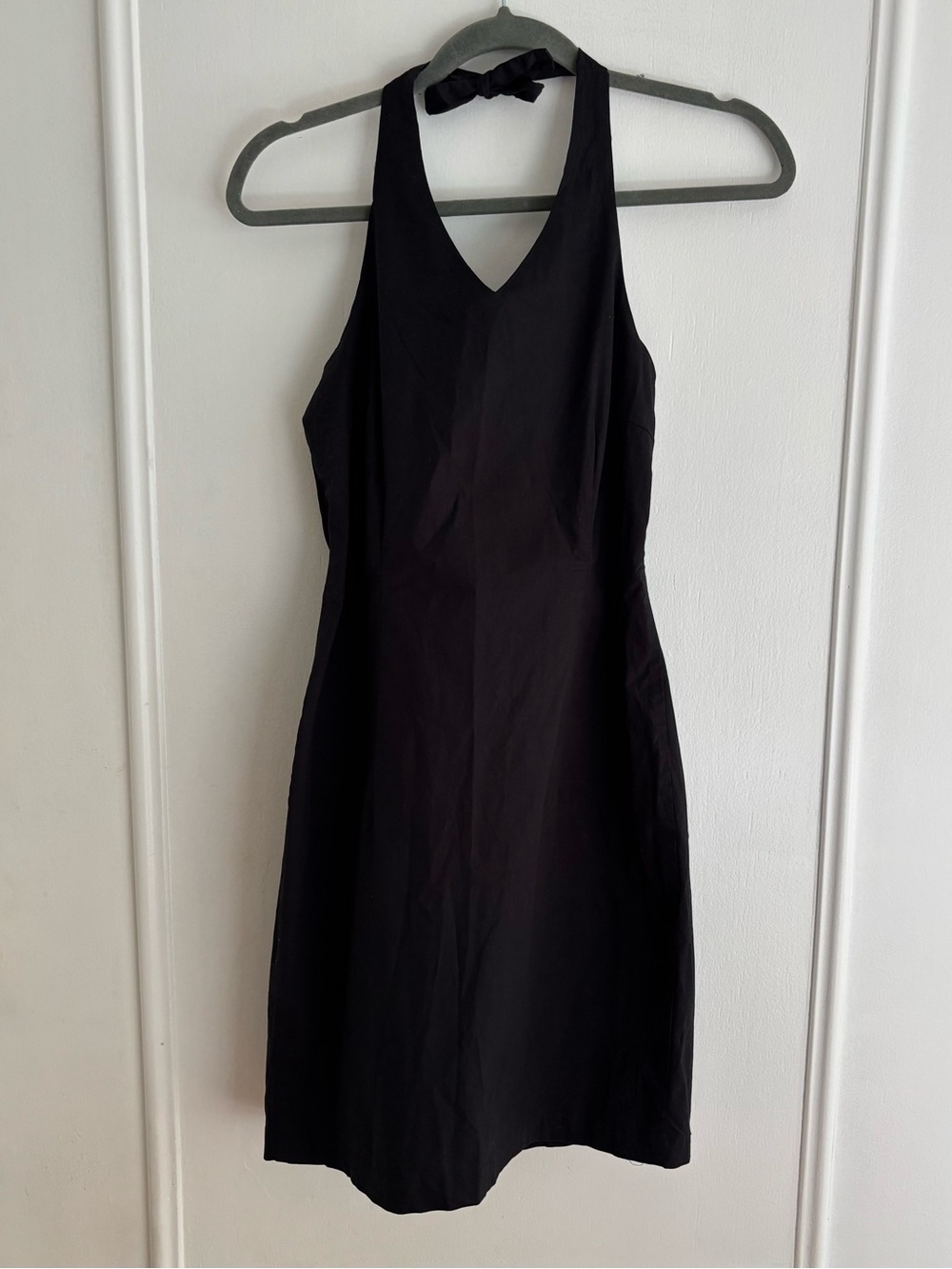 Classic Black Halter Dress - Elegant Women's Dress